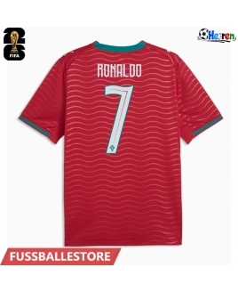 Günstige Portugal Cristiano Ronaldo #7 Heimtrikot WM 2026 Kurzarm